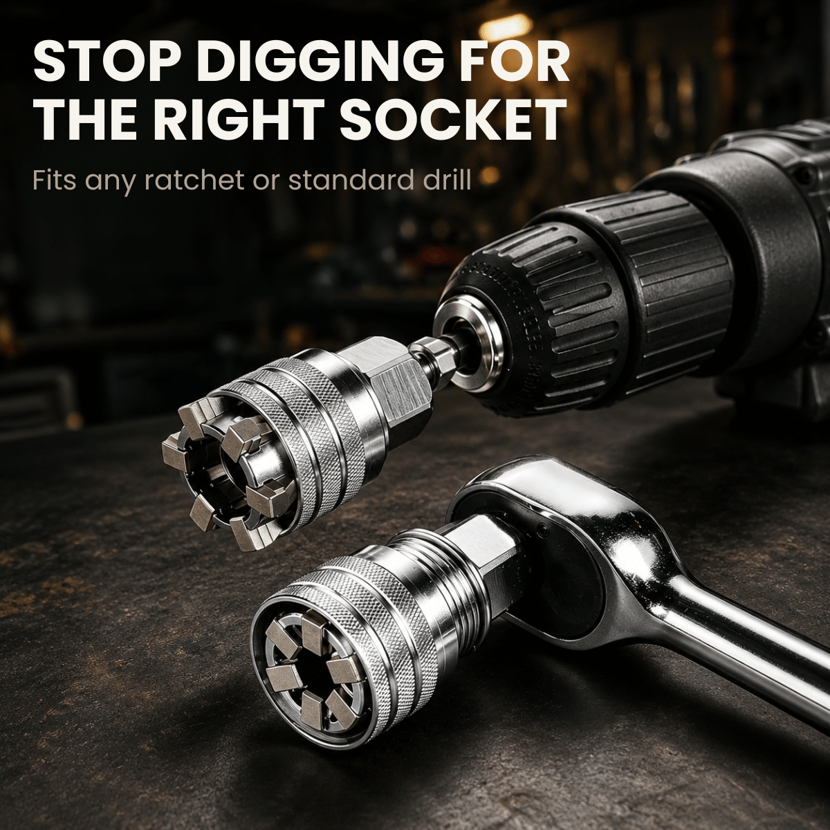 BoltMate™ – Universal Adaptive Grip Socket