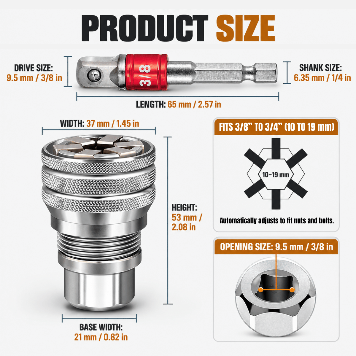 BoltMate™ – Universal Adaptive Grip Socket